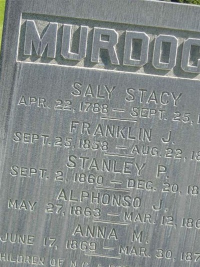 Franklin Judson Murdock on Sysoon