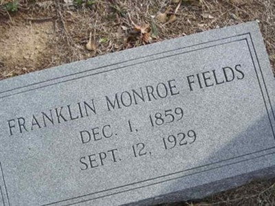 Franklin Monroe Fields on Sysoon