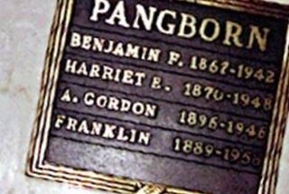 Franklin Pangborn on Sysoon