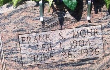 Franklin S Mohr on Sysoon