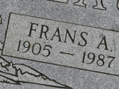 Frans A. Laulainen on Sysoon