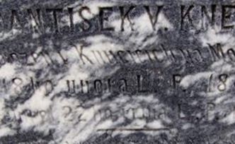 Frantisek V. Knebel on Sysoon