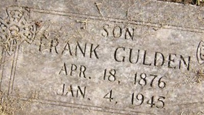 Franz "Frank" Gulden on Sysoon