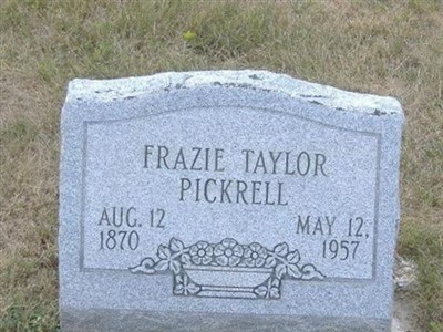 Frazie Taylor Pickrell on Sysoon