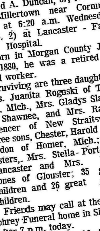 Fred A. Duncan on Sysoon