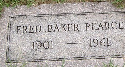 Fred Baker Pearce on Sysoon