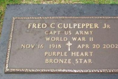 Fred Carroll Culpepper, Jr on Sysoon