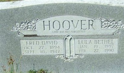 Fred David Hoover on Sysoon