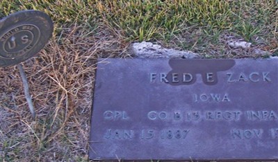 Fred E Zach on Sysoon
