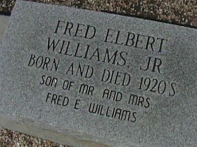 Fred Elbert Williams, Jr on Sysoon