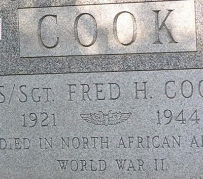 Fred H Cook on Sysoon