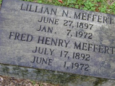 Fred Henry Meffert on Sysoon