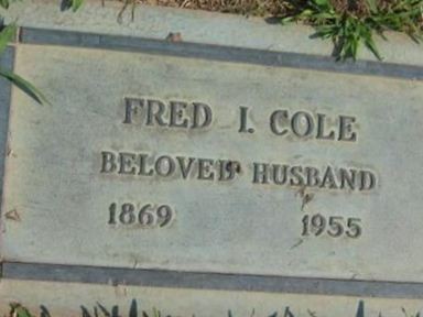 Fred I Cole on Sysoon
