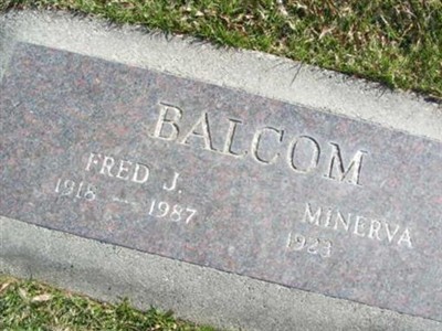 Fred J Balcom on Sysoon