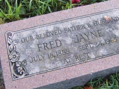 Fred Jayne on Sysoon