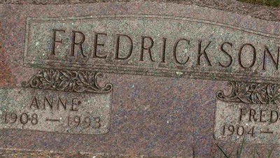 Fred L. Fredrickson on Sysoon