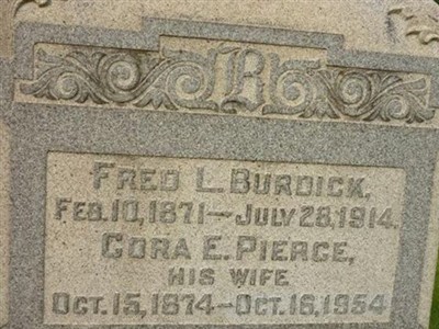 Fred LaGrande Burdick on Sysoon