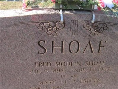Fred Modlin Shoaf on Sysoon
