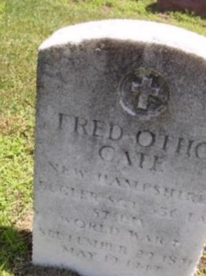 Fred Otho Cate on Sysoon