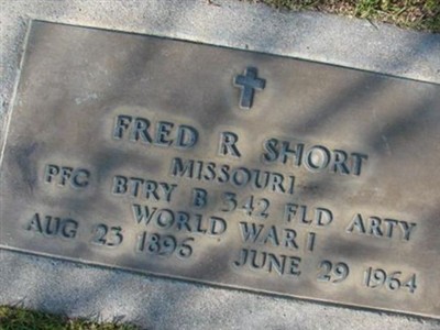 Fred R Short on Sysoon