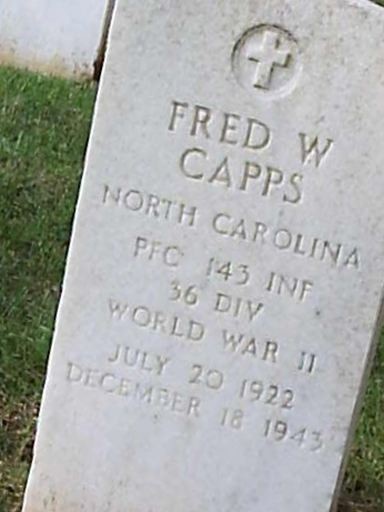Fred W. Capps on Sysoon