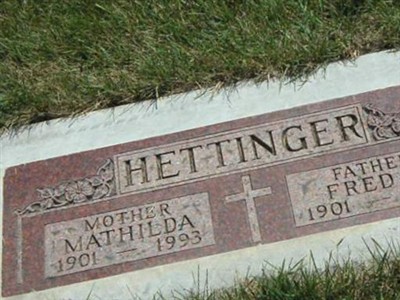 Fred W Hettinger on Sysoon
