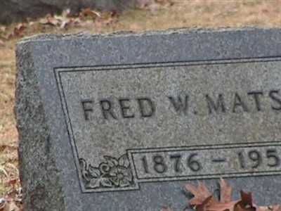Fred W Matson on Sysoon