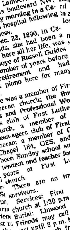 Freda M. Lambertsen on Sysoon