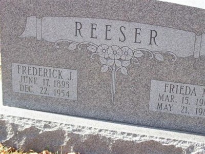 Freda M Rich Reeser on Sysoon