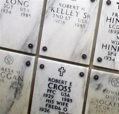 Freda O. Cross on Sysoon