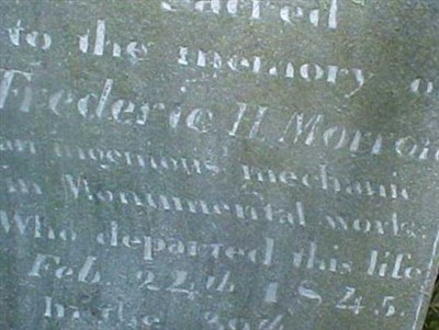 Frederic H Morrow on Sysoon