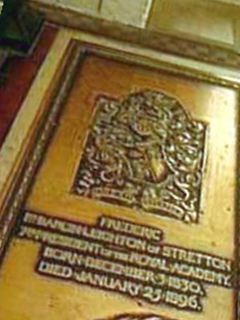 Frederic Leighton, Find a grave on Sysoon Frederic Leighton on Sysoon