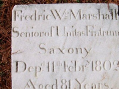 Frederic Wm Marshall on Sysoon