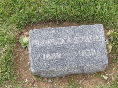 Frederick A Schaefer on Sysoon