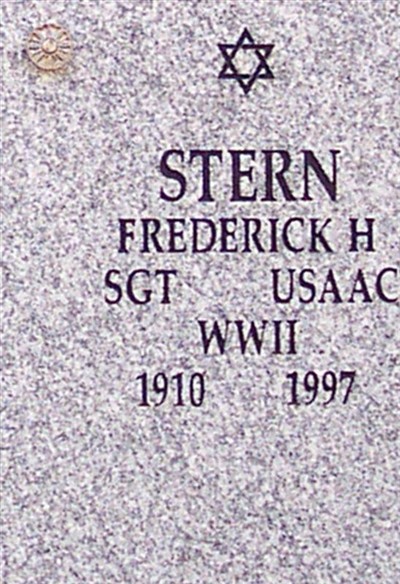 Frederick H Stern on Sysoon