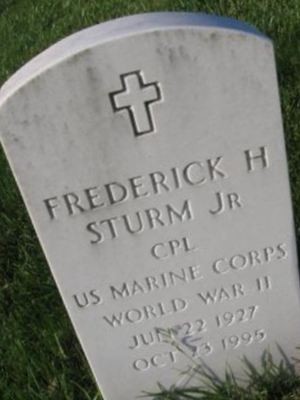 Frederick H Sturm, Jr on Sysoon