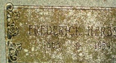 Frederick Herbst on Sysoon