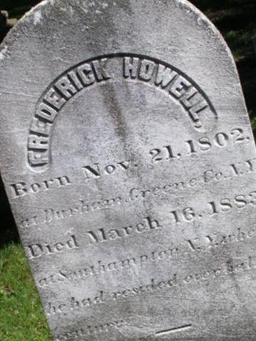 Frederick Howell on Sysoon