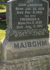Fredericka D Maibohm on Sysoon