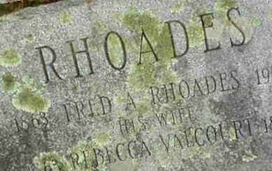 Fredrick Allen Rhoades on Sysoon