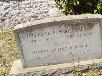 Fredrick Edward Rembert on Sysoon