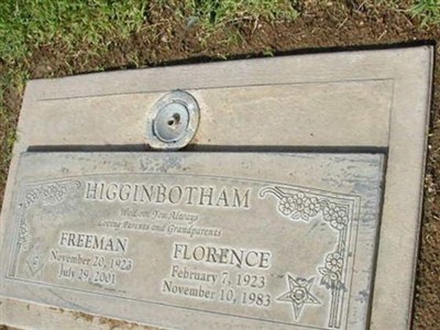 Freeman Higginbotham on Sysoon