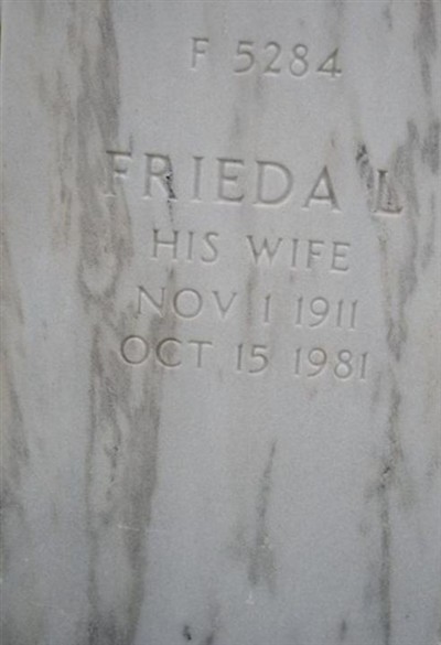 Freida L McCarver on Sysoon
