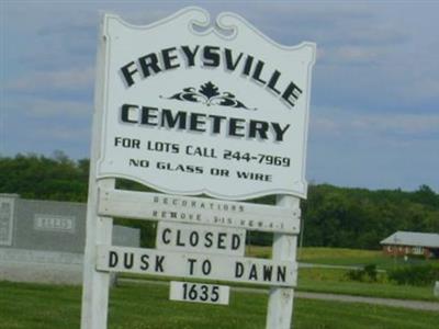 Freysville Evangelical Cemetery on Sysoon