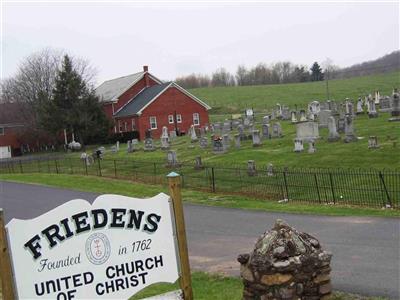 Friedens Church Cemetery on Sysoon