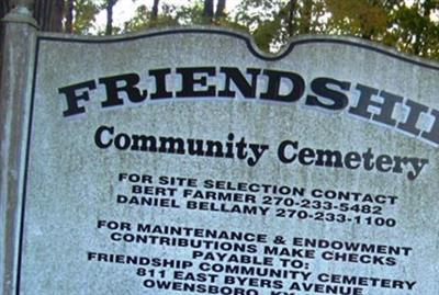 Friendship Community Cemetery on Sysoon