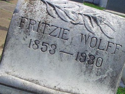 Fritzie Wolff on Sysoon