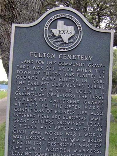 Fulton Cemetery on Sysoon