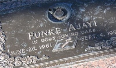 Funke Beth Lowo Ajayi, Find a grave on Sysoon Funke Beth Lowo Ajayi on Sysoon