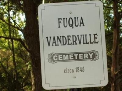 Fuqua-Vanderville Cemetery on Sysoon